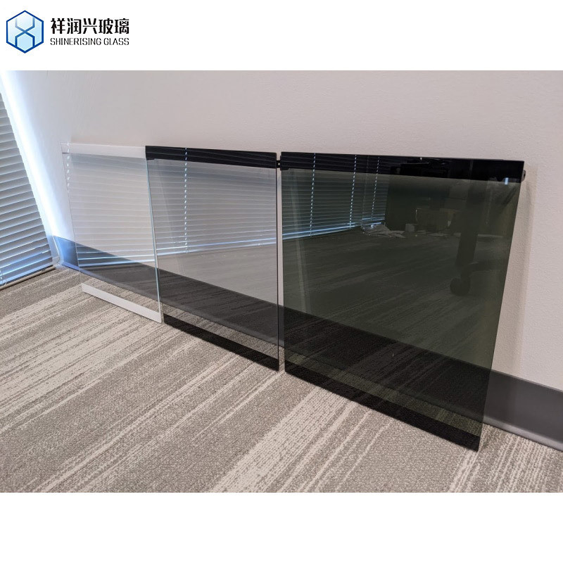 Verre teint/transparent trempé 3 mm/4 mm/5 mm/6 mm/8 mm/10 mm/12 mm/15 mm/19 mm avec certificat