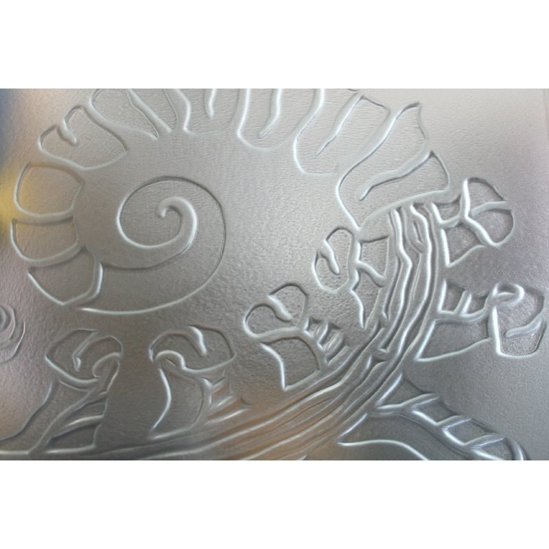 2100 mm X 2440 mm Taille Structure solide Claire Moru Vitrage à figures Vitrage certifié ISO