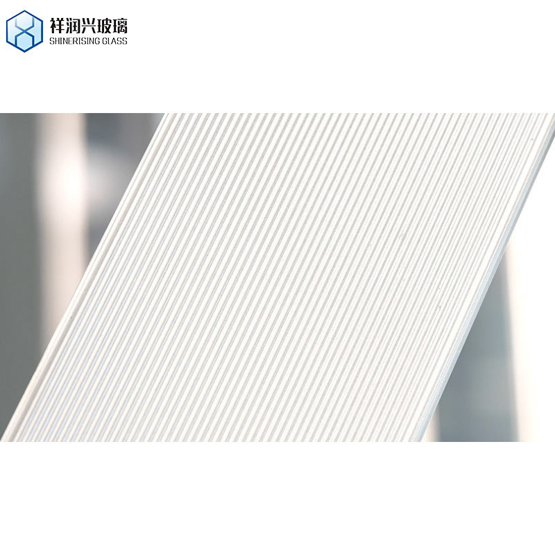 5 mm 6 mm 8 mm Moru Modèle Tempéré Flotté Reed Glass Décoratif Certifié CE et Finition