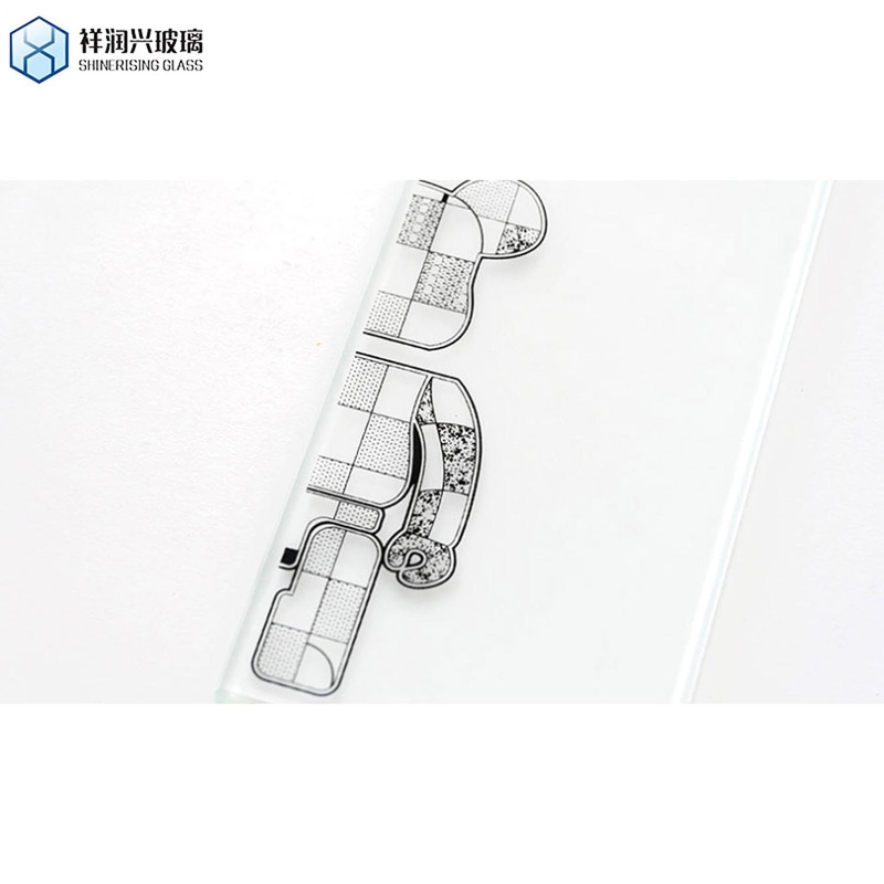 Verre d'impression à écran de soie trempé plat 0,5 mm 0,7 mm 1 mm 2 mm 3 mm pour écran tactile capacitif