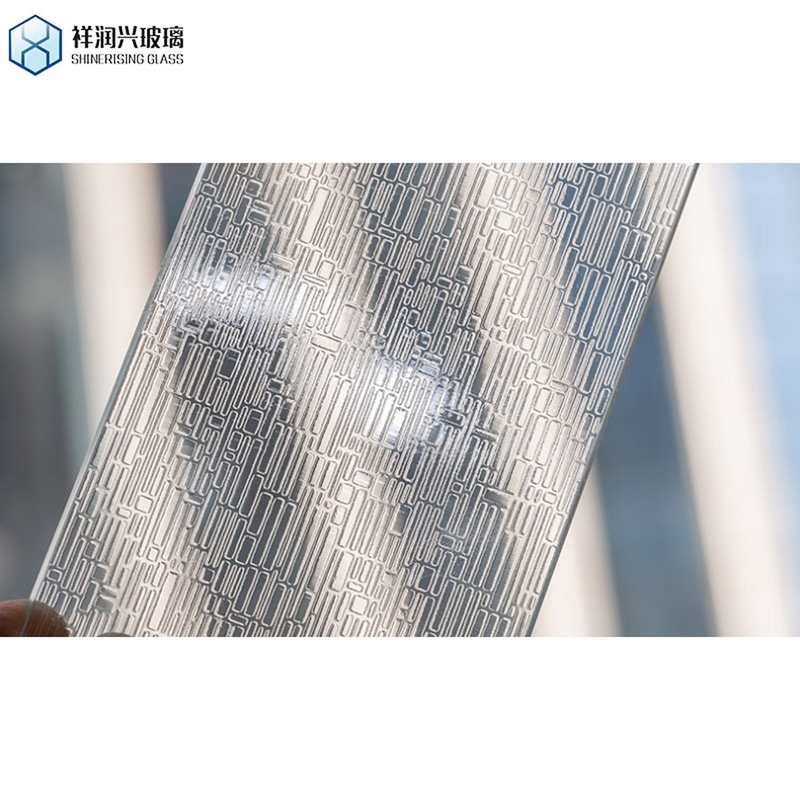 Vitres à motifs flutelite-B pour fenêtres et bâtiments