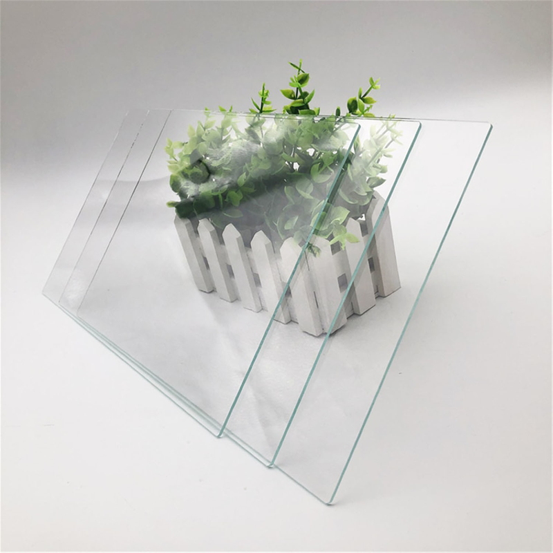 Verre simple câblé/décoratif/de salle de bain 8 mm d'épaisseur Verre trempé ultra-transparent