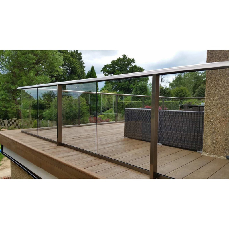 5 mm/6 mm/8 mm/10 mm/12 mm de verre supertardé pour porte de douche/balcon/grille/balustrade