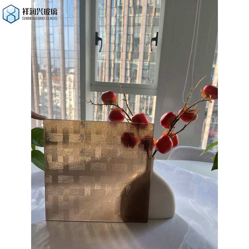 Couches Demandes 3 mm 3,5 mm 4 mm 5 mm 6 mm Bronze Karatachi Puzzle en verre à motifs figurés
