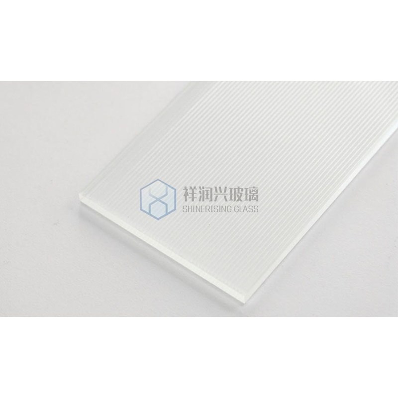 Livraison 7-14 jours après le dépôt SGS certifié verre transparent à motifs pour salle de douche