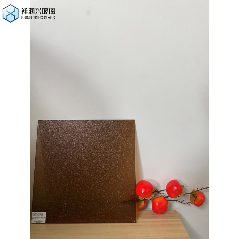 Float Glass Back Splash dans un design peint coloré pour cuisine en verre chinois