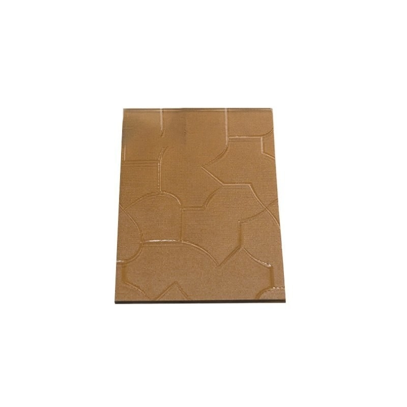 Vêtements à motifs Moru / Travaux de bord poli plat / Couleur solide / 4mm 6mm X1830X2440mm