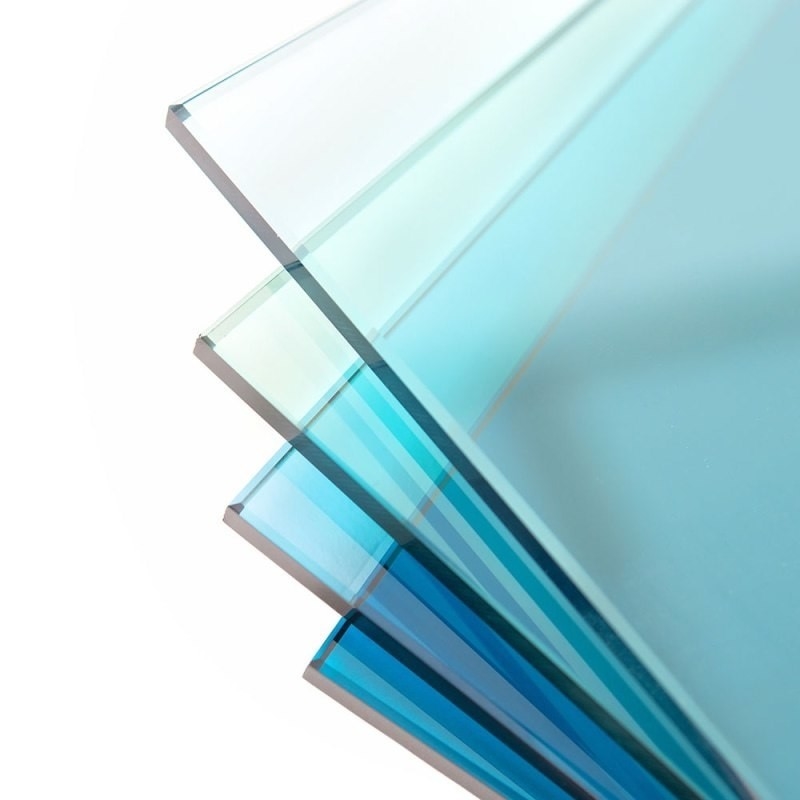 Vitre flottant sur mesure demande de verre transparent stratifié de 6,38 mm pour fenêtres et portes