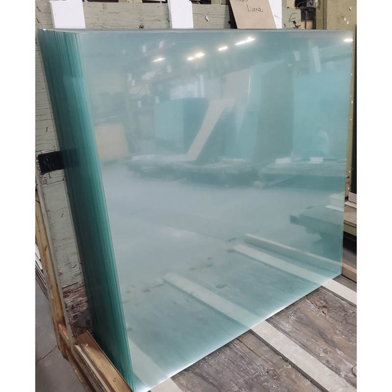 Glace trempée transparente flottante de 10 mm de sécurité verre trempé avec bord plat poli