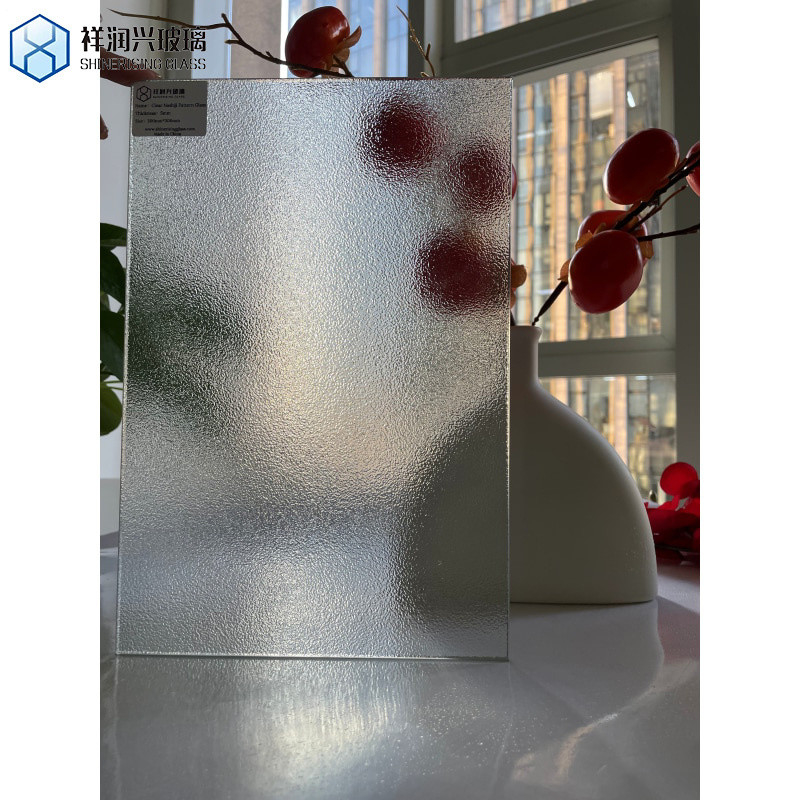 Vitre à motifs transparents 4 mm 5 mm 6 mm pour 1830*2440/2140*3300/2440*3660