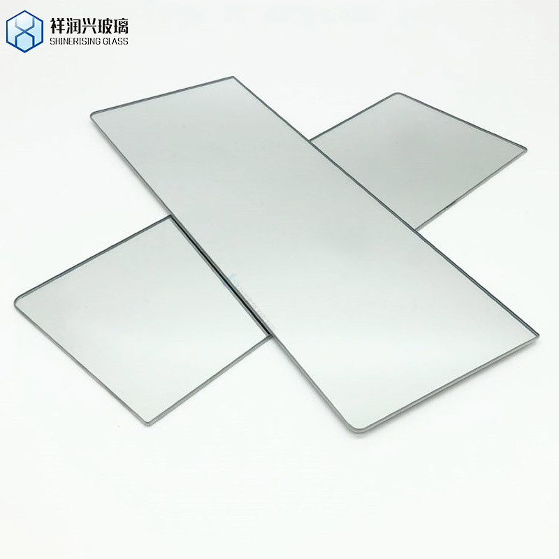 Demande personnalisée Double / Single revêtus miroirs en aluminium verre pour grand miroir murale