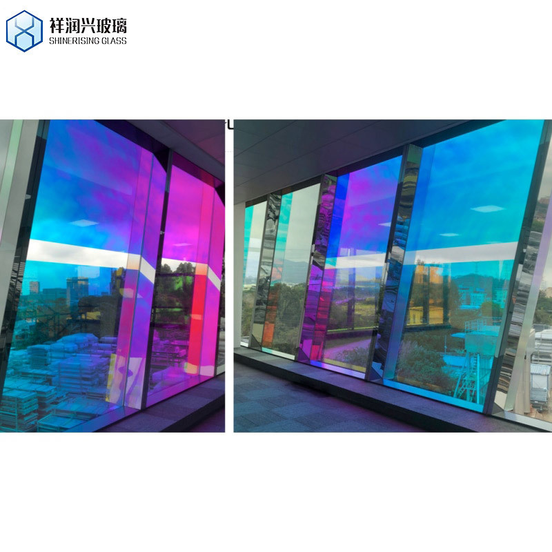 Couleur solide 2 mm-19 mm feuille teintée personnalisée stratifiée tempérée verre de construction transparent flottant