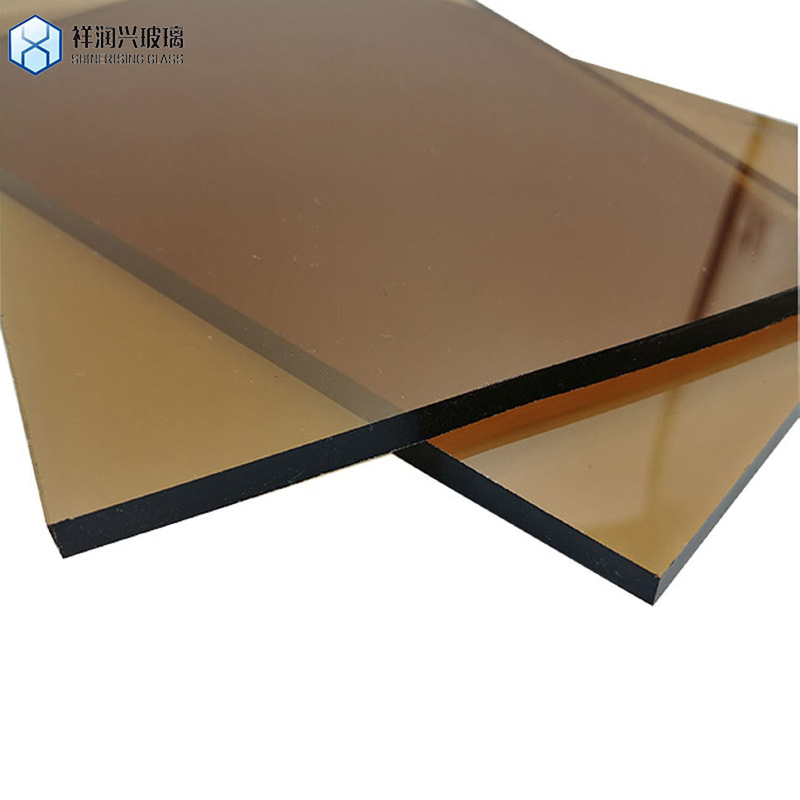 5 mm 6 mm 8 mm 10 mm verre flottant teinté verre trempé stratifié avec bord plat poli