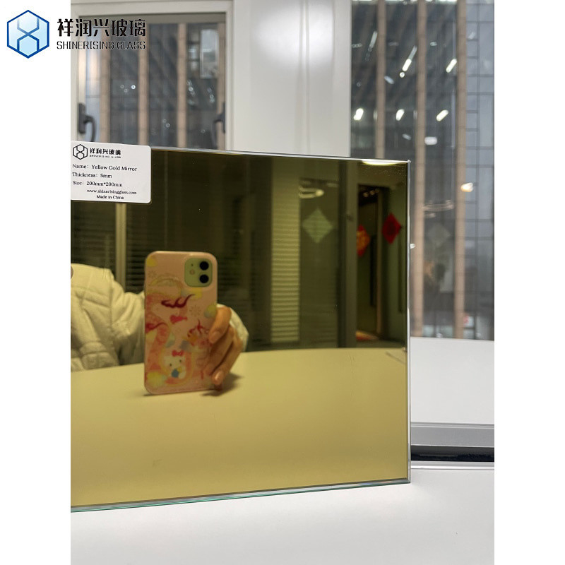 1.8-8mm Bronze Grey Blue Tinted Colored Mirror Glass pour une variété d'utilisations