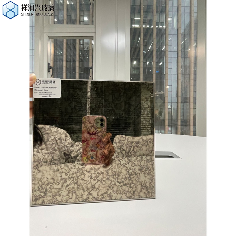 Antique miroir en argent pour les salles de réception sur demande 5 ans service après-vente