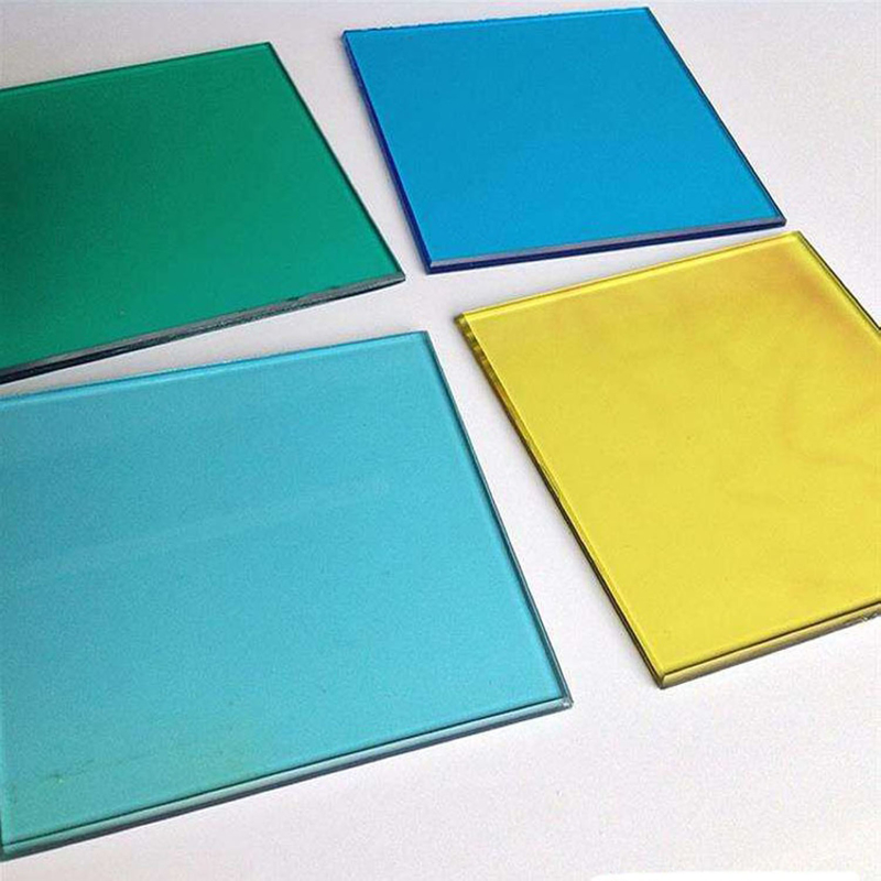 Verre miroir teinté en verre trempé