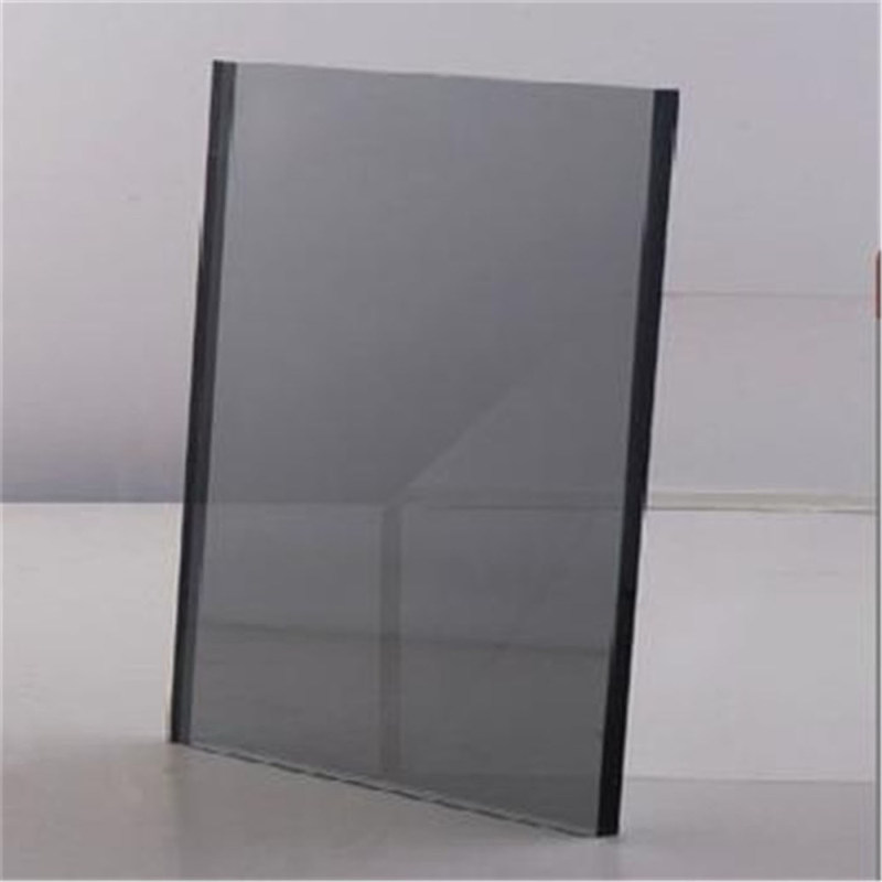 Verre réfléchissant poli plat en bleu foncé Bronze et gris pour la construction de bâtiments
