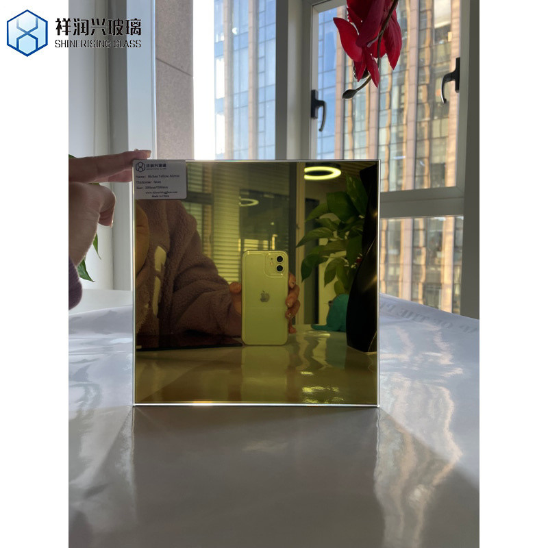 Miroir flottant couleur architecture moderne avec un design élégant 2mm 3mm 4mm 5mm 6mm 8mm